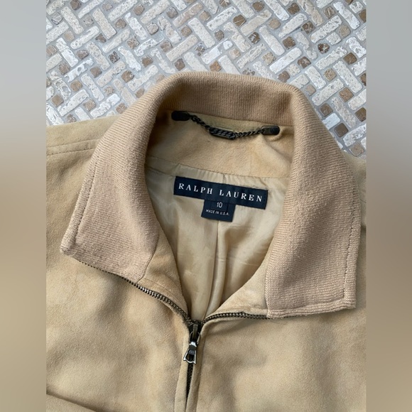 Ralph Lauren Suede bomber jacket - Picture 4 of 6